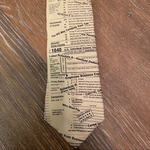 Fun Income Tax Form theme tie